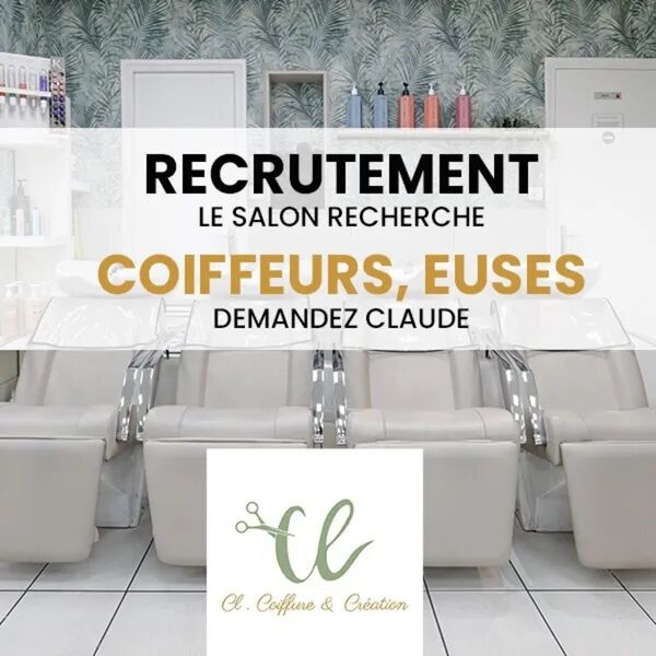 📣  Nous recrutons des coiffeurs/coiffeuses